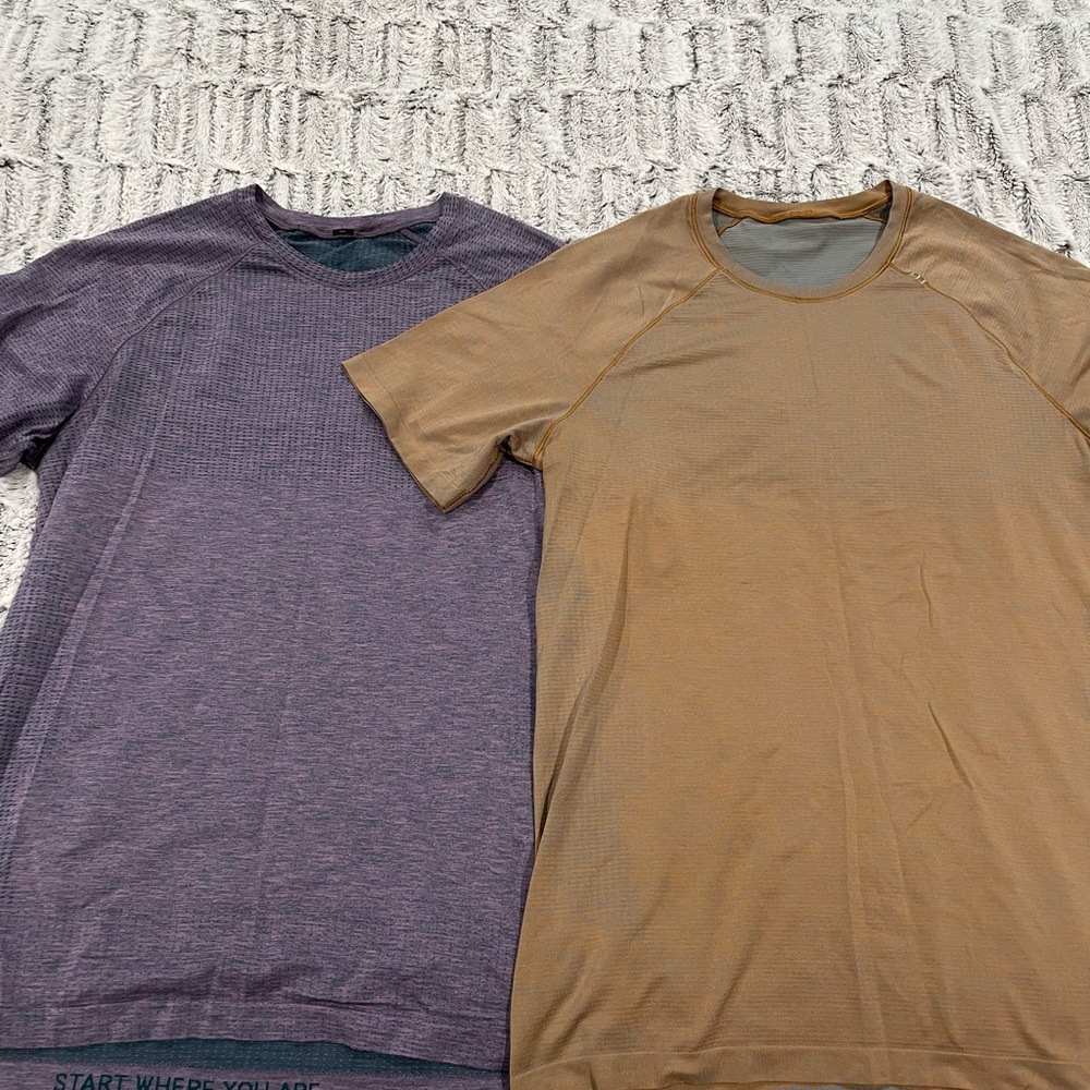 Lululemon Metal Vent Tech Short Sleeves Large